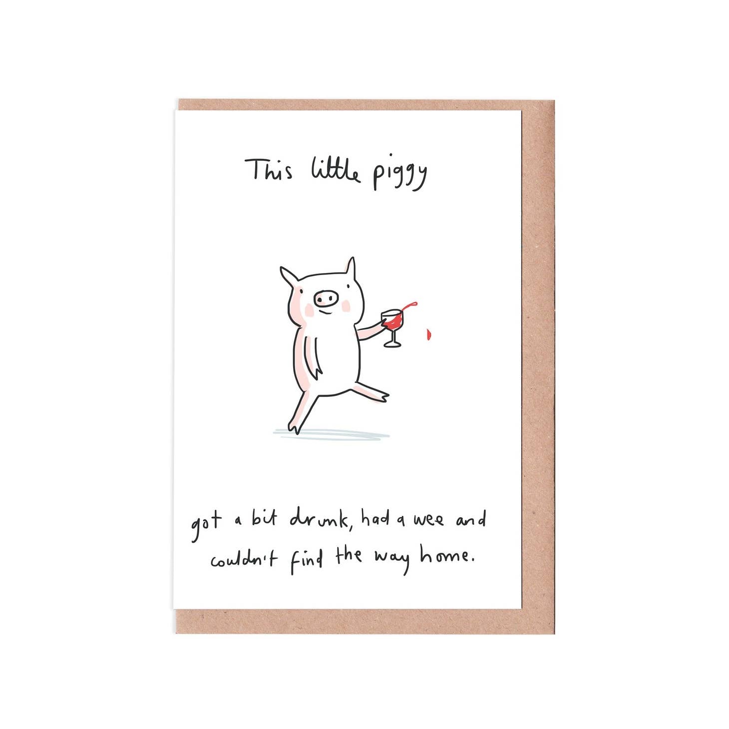 This Little Piggy Card – Handmade Nottingham